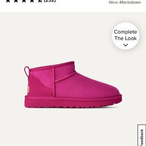 Hot Pink Classic Ultra Mini Uggs